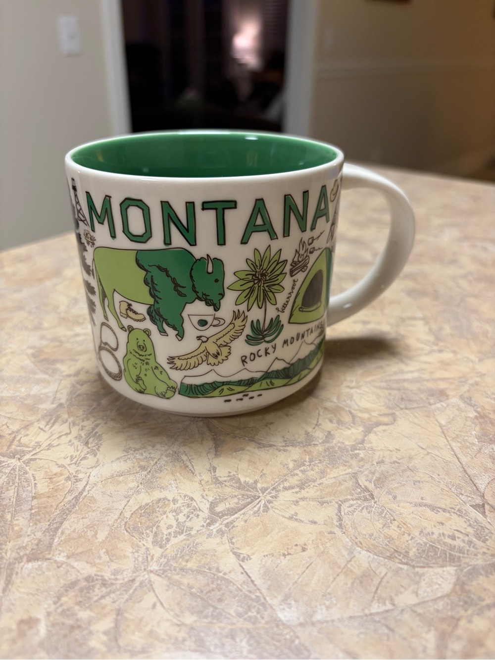 Starbucks Montana Icon Collection Mug- Been there series